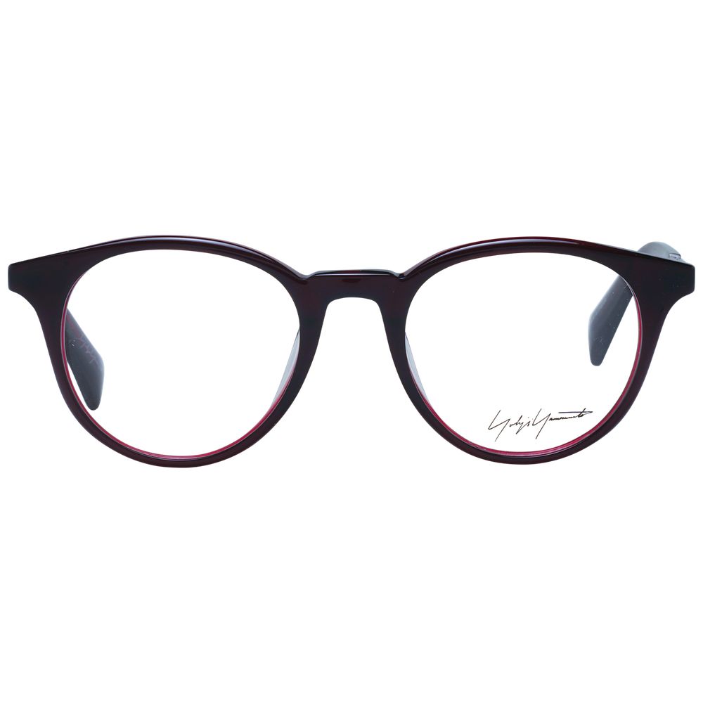 Yohji Yamamoto Red Unisex Optical Frames - ACCEXO
