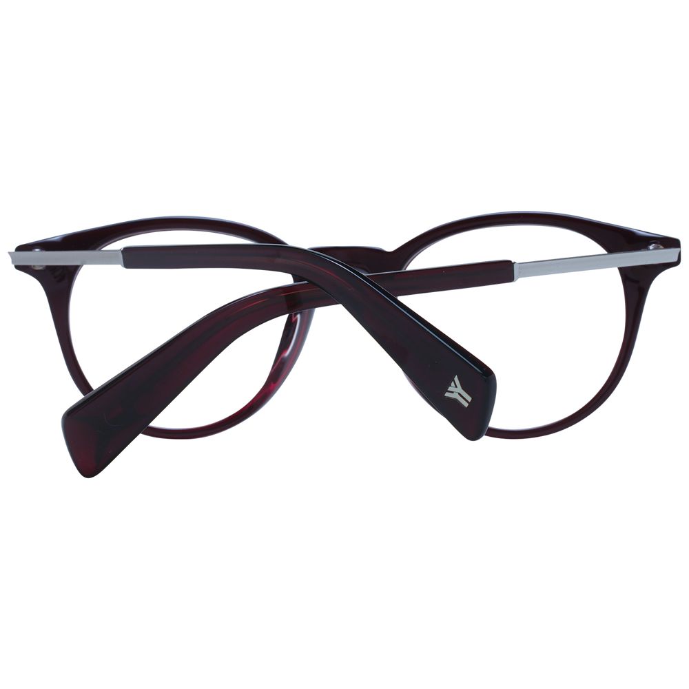 Yohji Yamamoto Red Unisex Optical Frames - ACCEXO