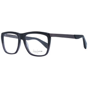 Yohji Yamamoto Black Unisex Optical Frames - ACCEXO
