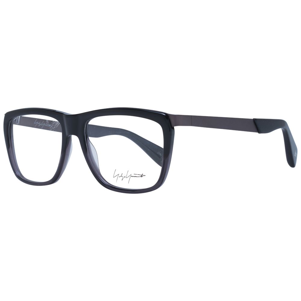 Yohji Yamamoto Black Unisex Optical Frames - ACCEXO