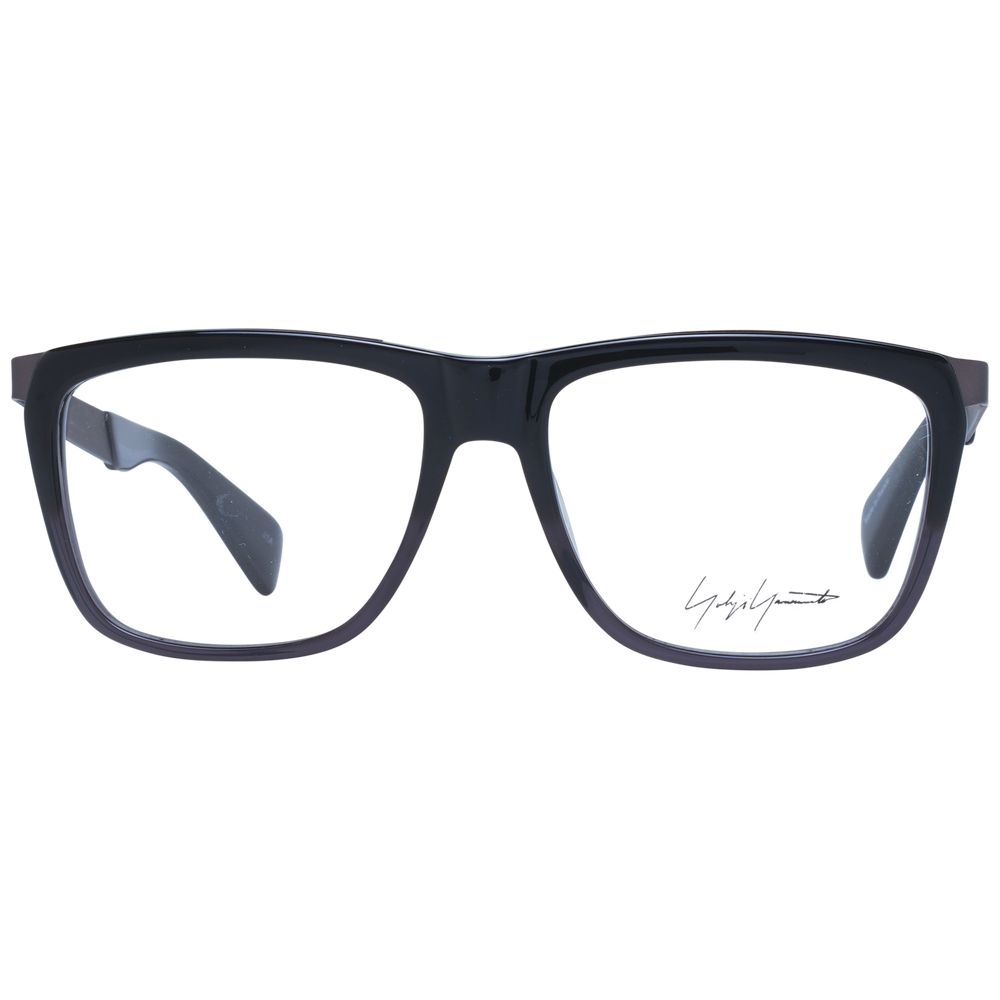 Yohji Yamamoto Black Unisex Optical Frames - ACCEXO
