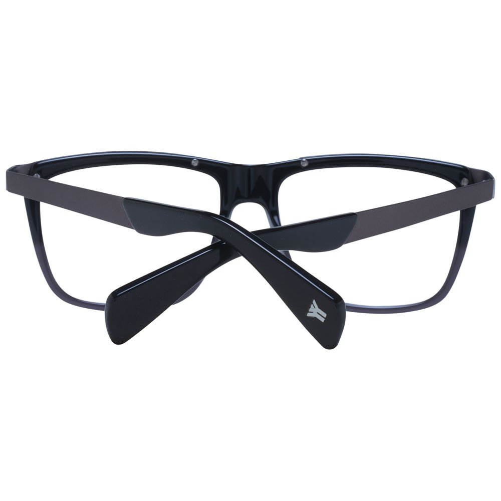 Yohji Yamamoto Black Unisex Optical Frames - ACCEXO