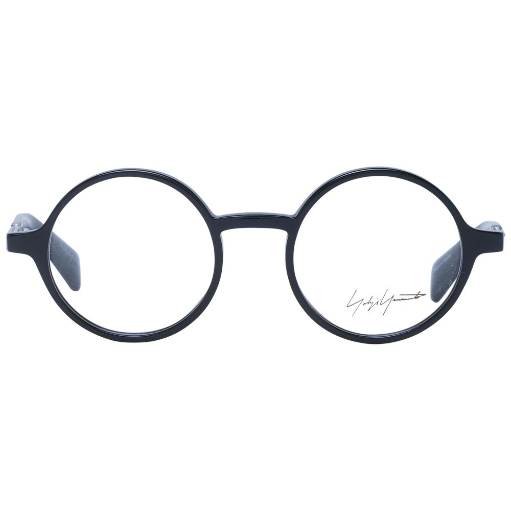 Yohji Yamamoto Black Unisex Optical Frames - ACCEXO