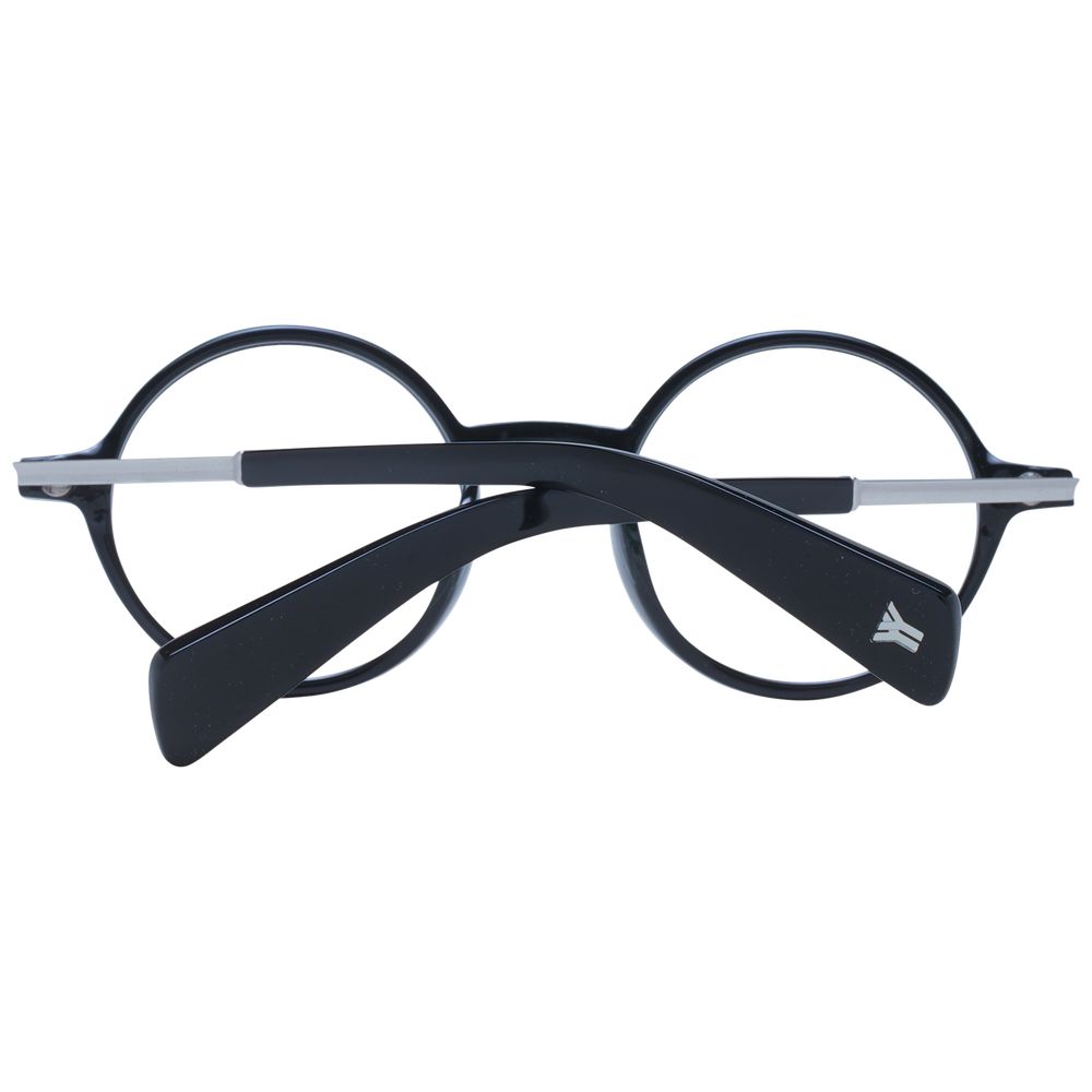 Yohji Yamamoto Black Unisex Optical Frames - ACCEXO