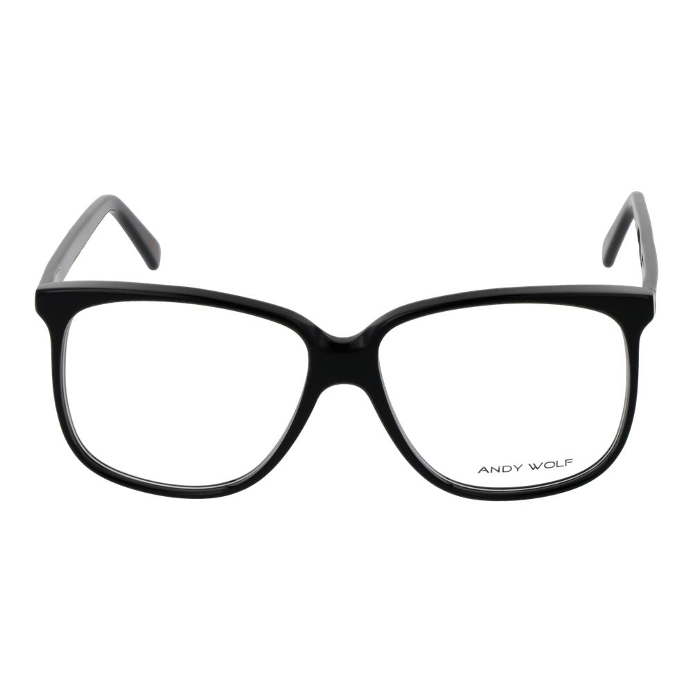 Andy Wolf Black Unisex Optical Frames - ACCEXO