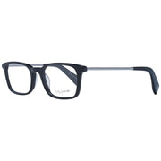 Yohji Yamamoto Black Unisex Optical Frames - ACCEXO