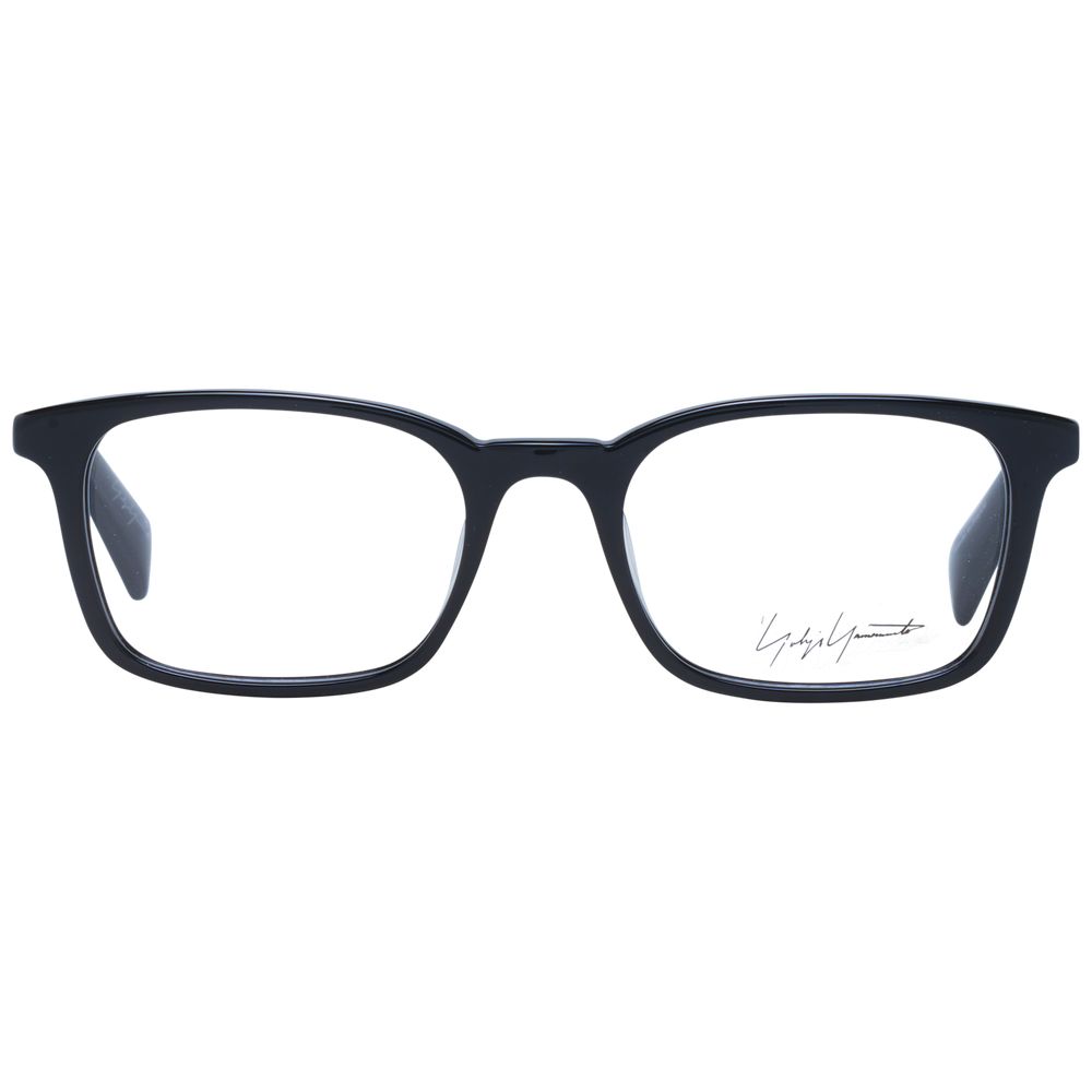 Yohji Yamamoto Black Unisex Optical Frames - ACCEXO