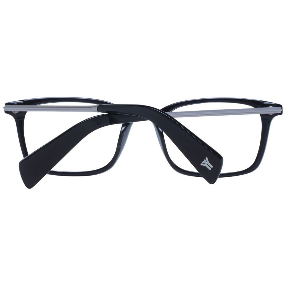 Yohji Yamamoto Black Unisex Optical Frames - ACCEXO