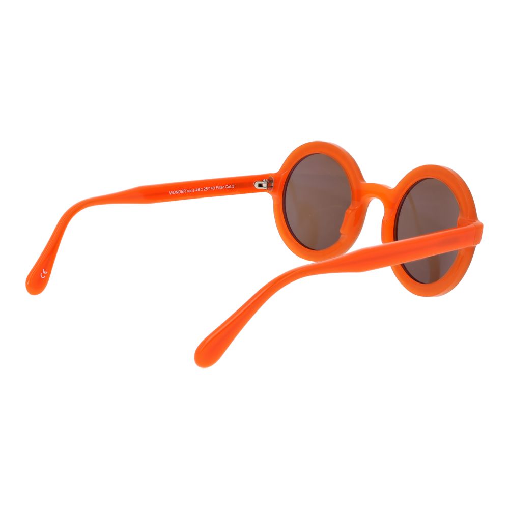 Andy Wolf Orange Unisex Sunglasses - ACCEXO