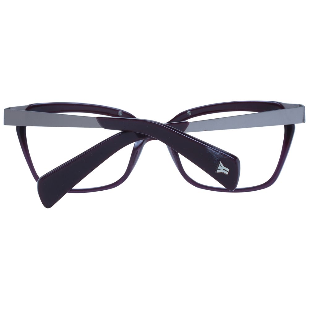 Yohji Yamamoto Purple Unisex Optical Frames - ACCEXO