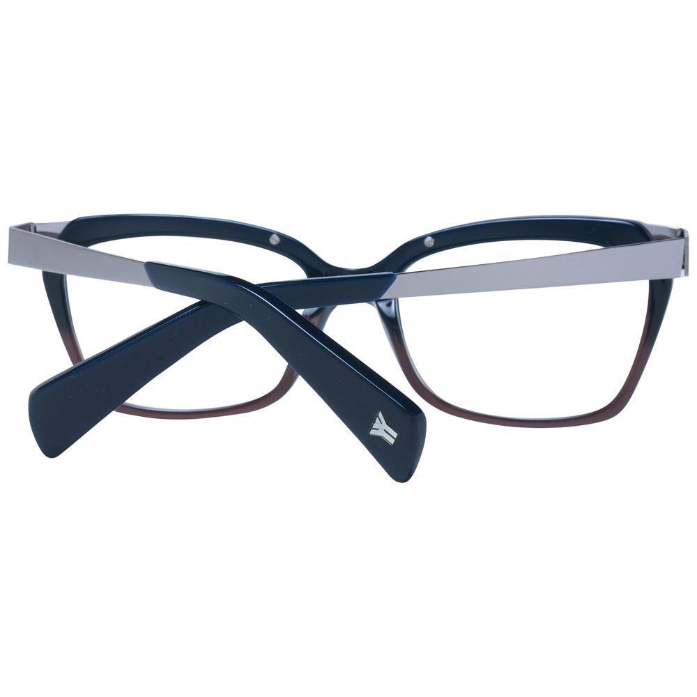 Yohji Yamamoto Blue Unisex Optical Frames - ACCEXO