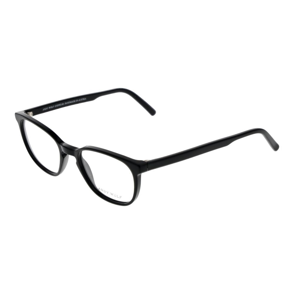 Andy Wolf Black Unisex Optical Frames - ACCEXO