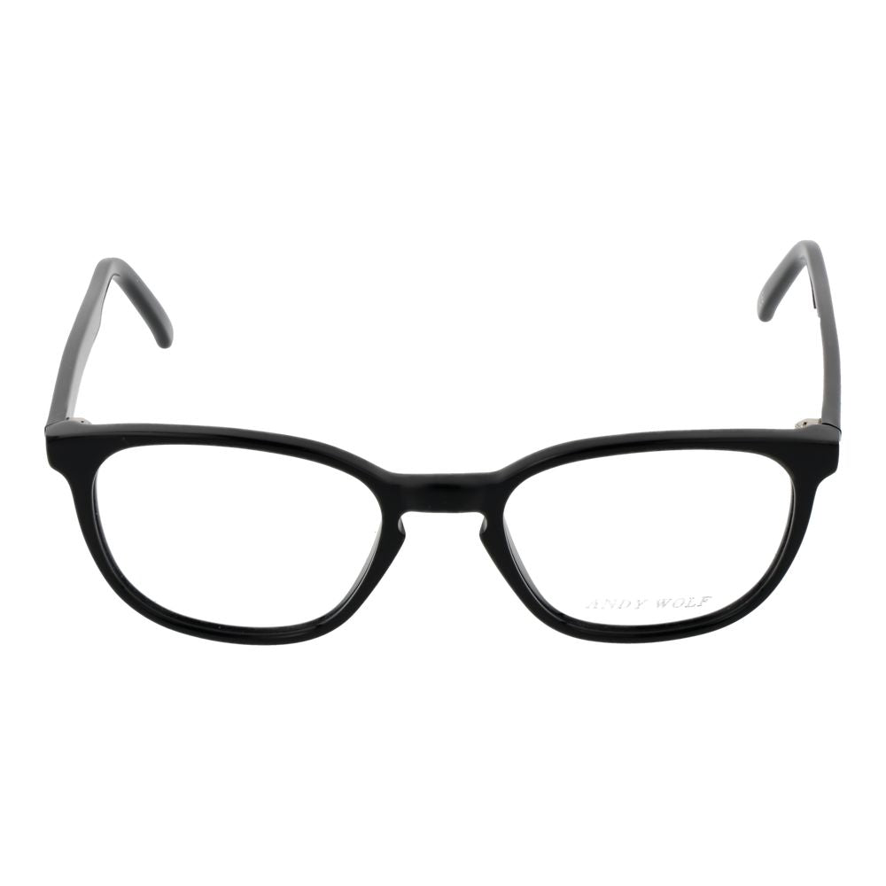 Andy Wolf Black Unisex Optical Frames - ACCEXO