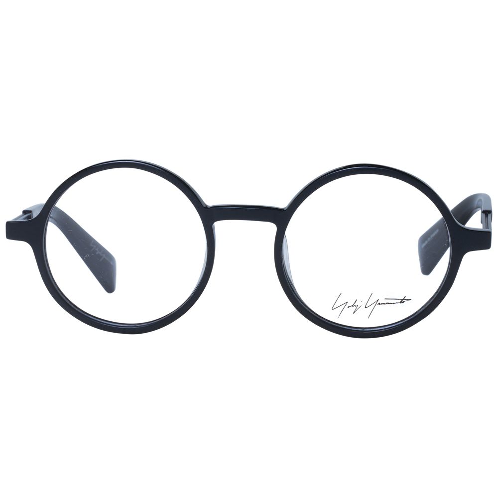 Yohji Yamamoto Black Unisex Optical Frames - ACCEXO