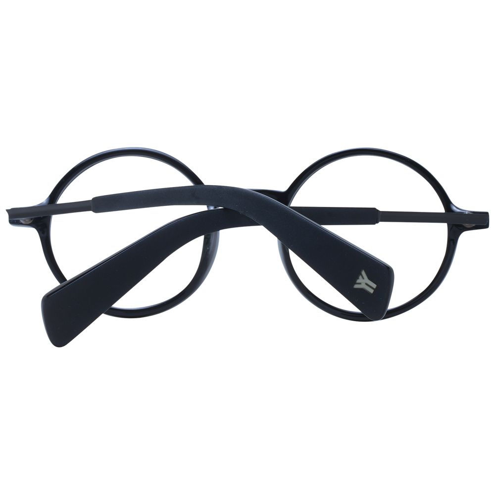 Yohji Yamamoto Black Unisex Optical Frames - ACCEXO