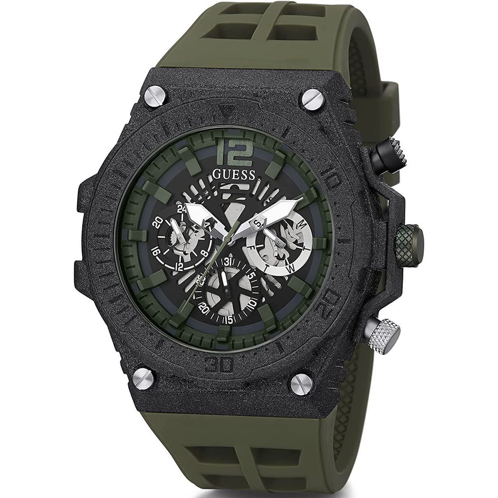 Guess Green Synthetic Watch - ACCEXO