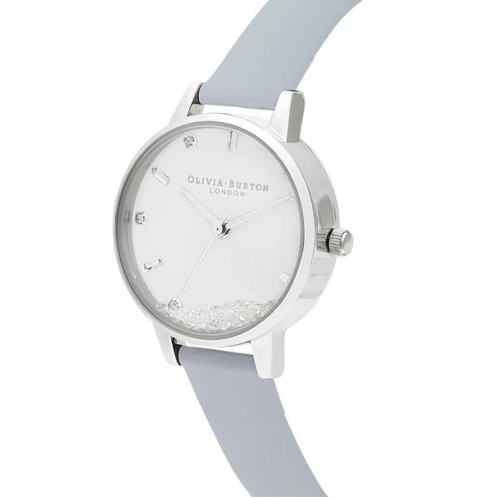 Olivia Burton Blue Artificial Leather Watch - ACCEXO