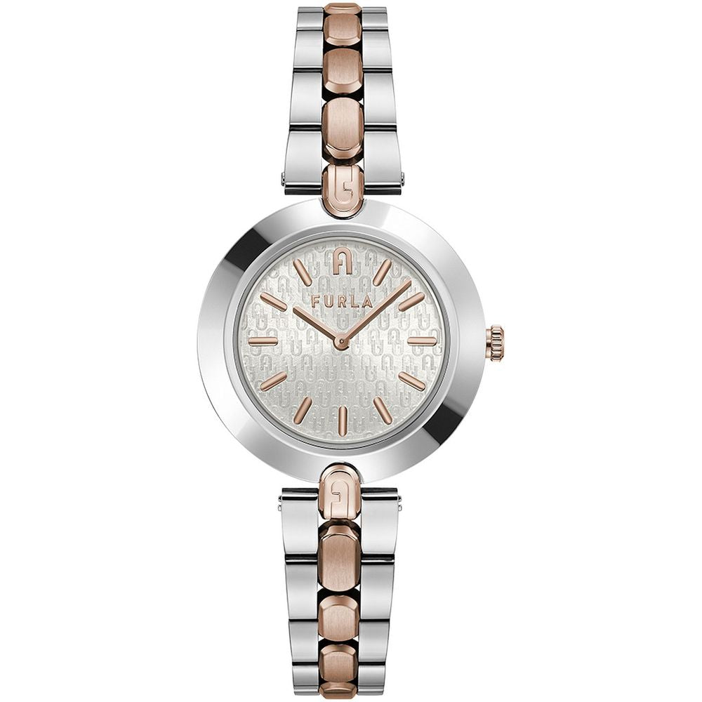 Furla Gray Stainless Steel Watch - ACCEXO