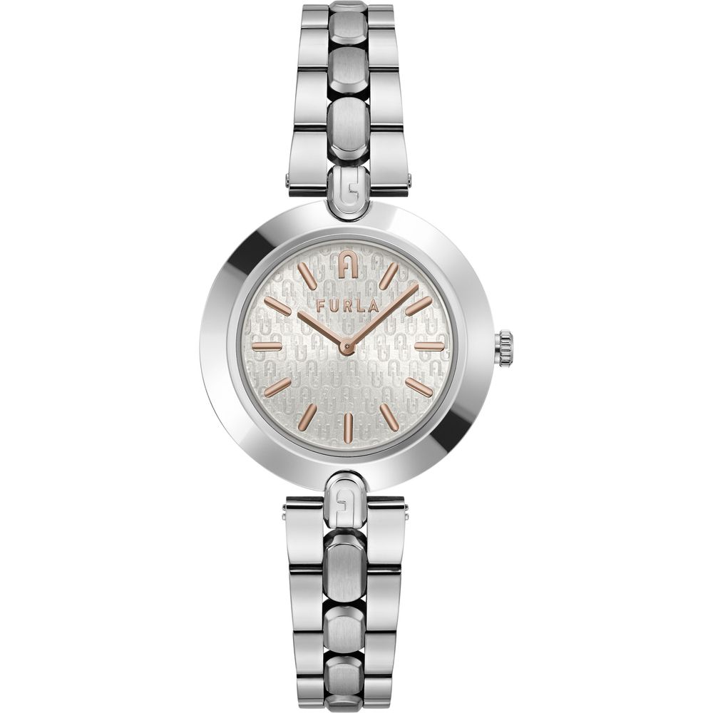 Furla Gray Stainless Steel Watch - ACCEXO