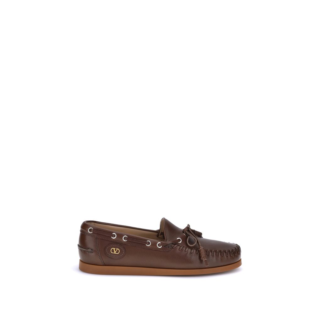 Valentino Garavani Palm Avenue Boat Loafers - ACCEXO