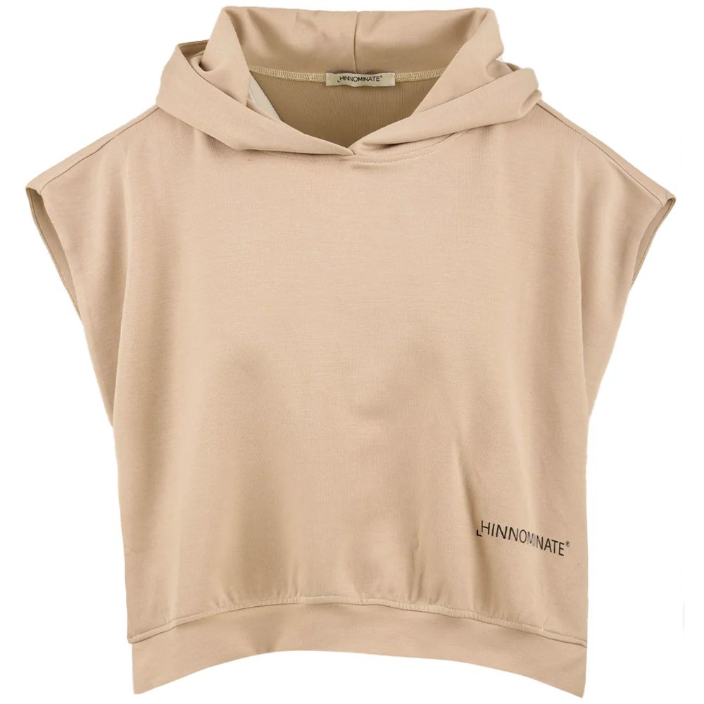 Hinnominate Beige Cotton Sweater - ACCEXO