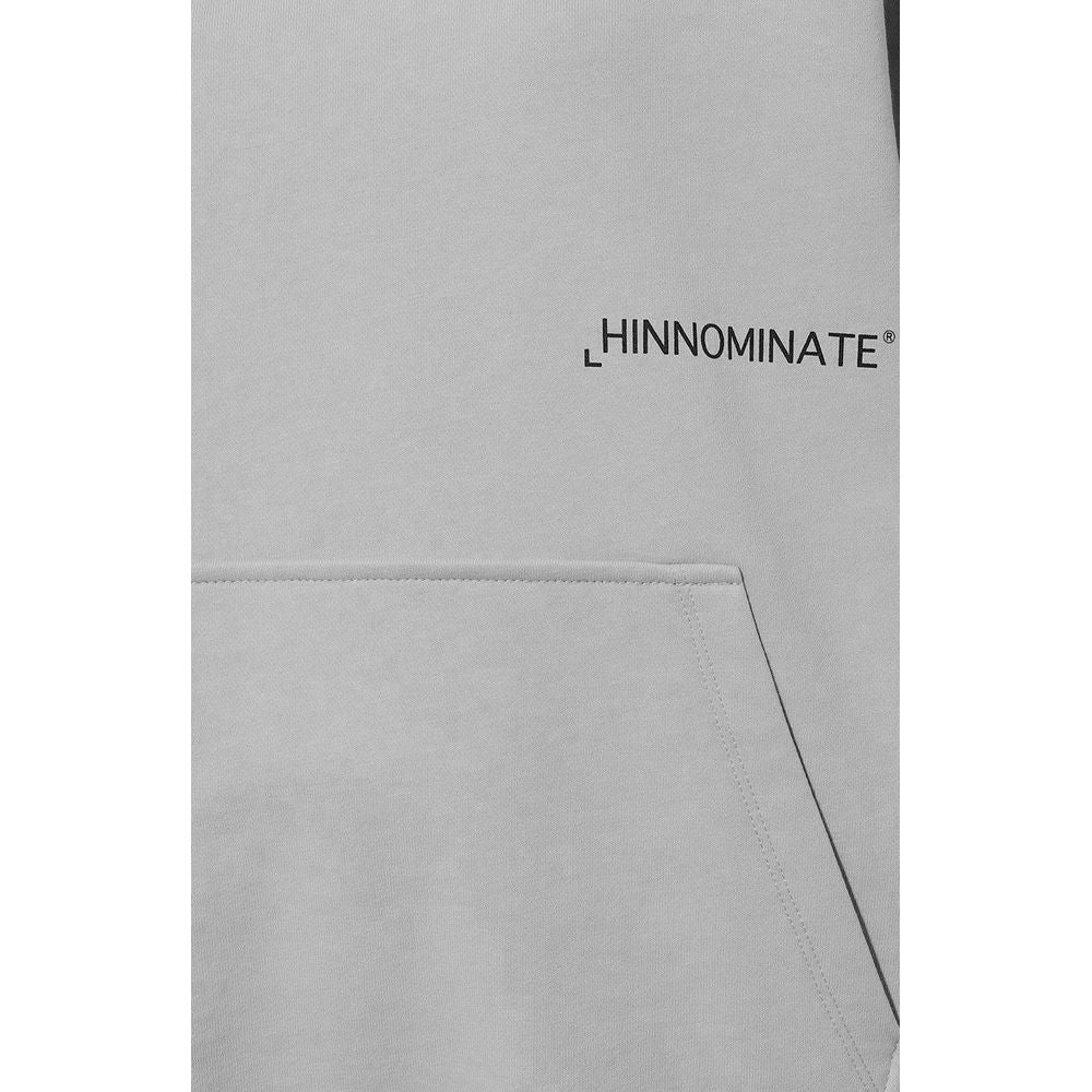 Hinnominate Gray Cotton Sweater - ACCEXO