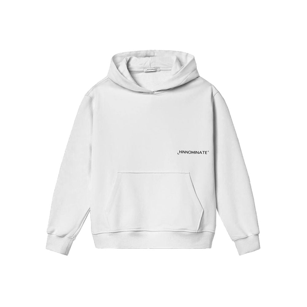 Hinnominate White Cotton Sweater - ACCEXO