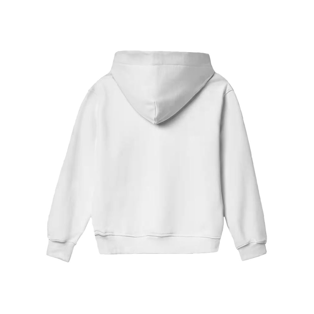 Hinnominate White Cotton Sweater - ACCEXO