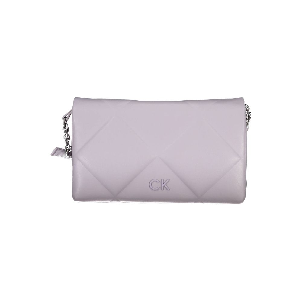 Calvin Klein Purple Polyester Handbag - ACCEXO