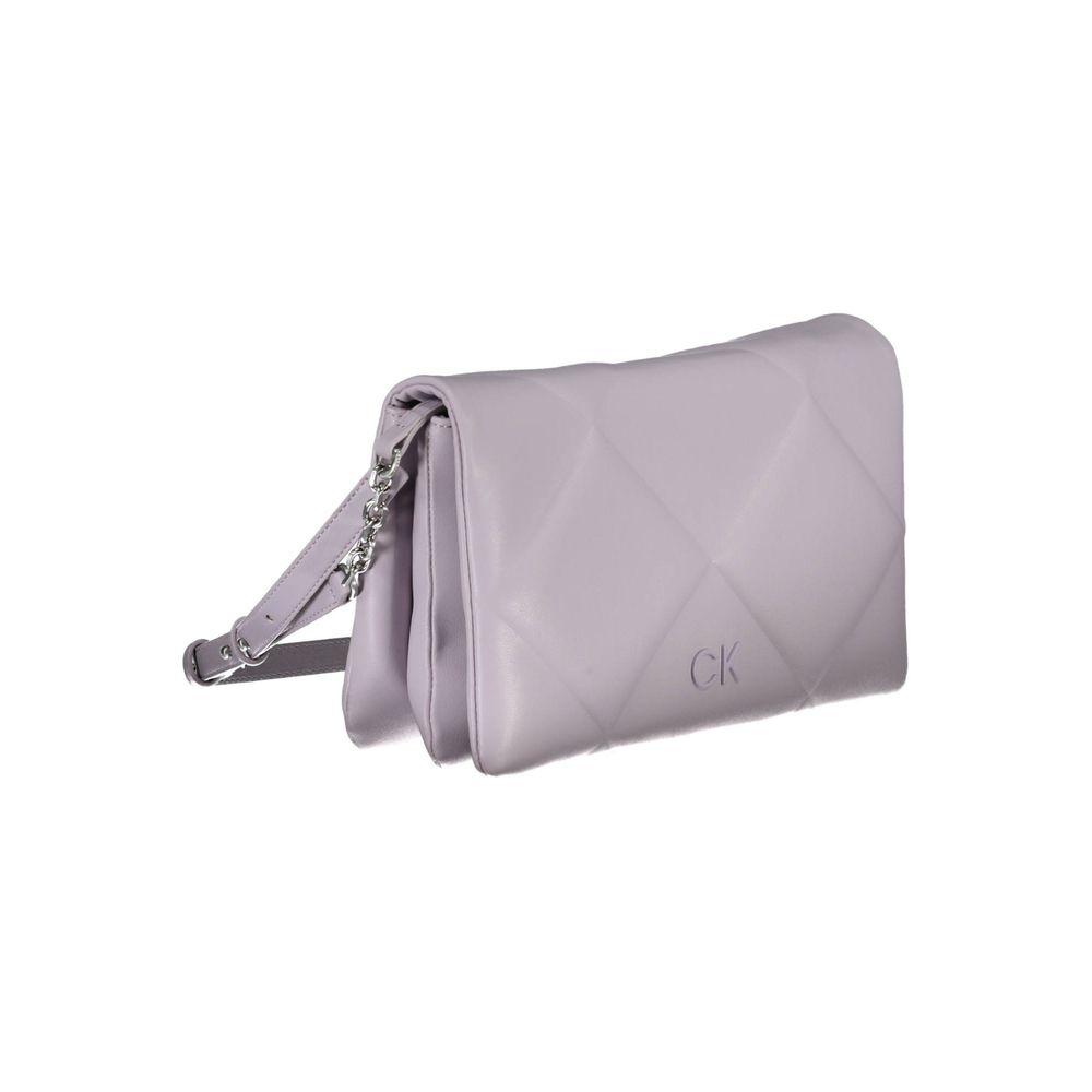 Calvin Klein Purple Polyester Handbag - ACCEXO