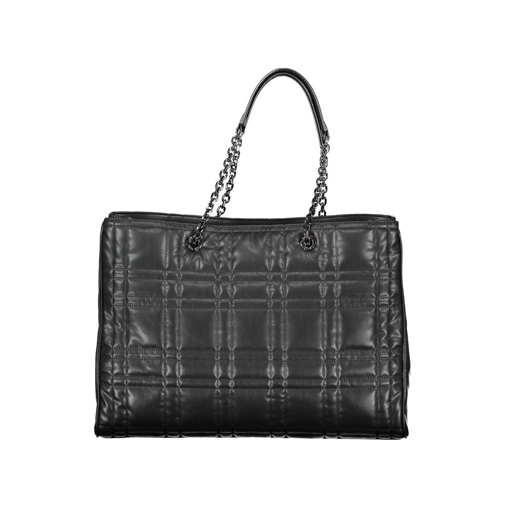 Calvin Klein Black Polyester Handbag - ACCEXO