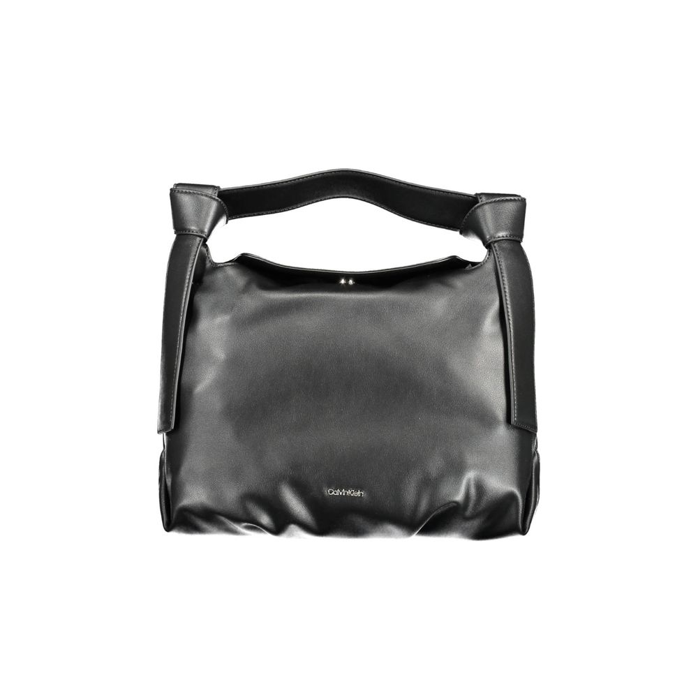 Calvin Klein Black Polyester Handbag - ACCEXO