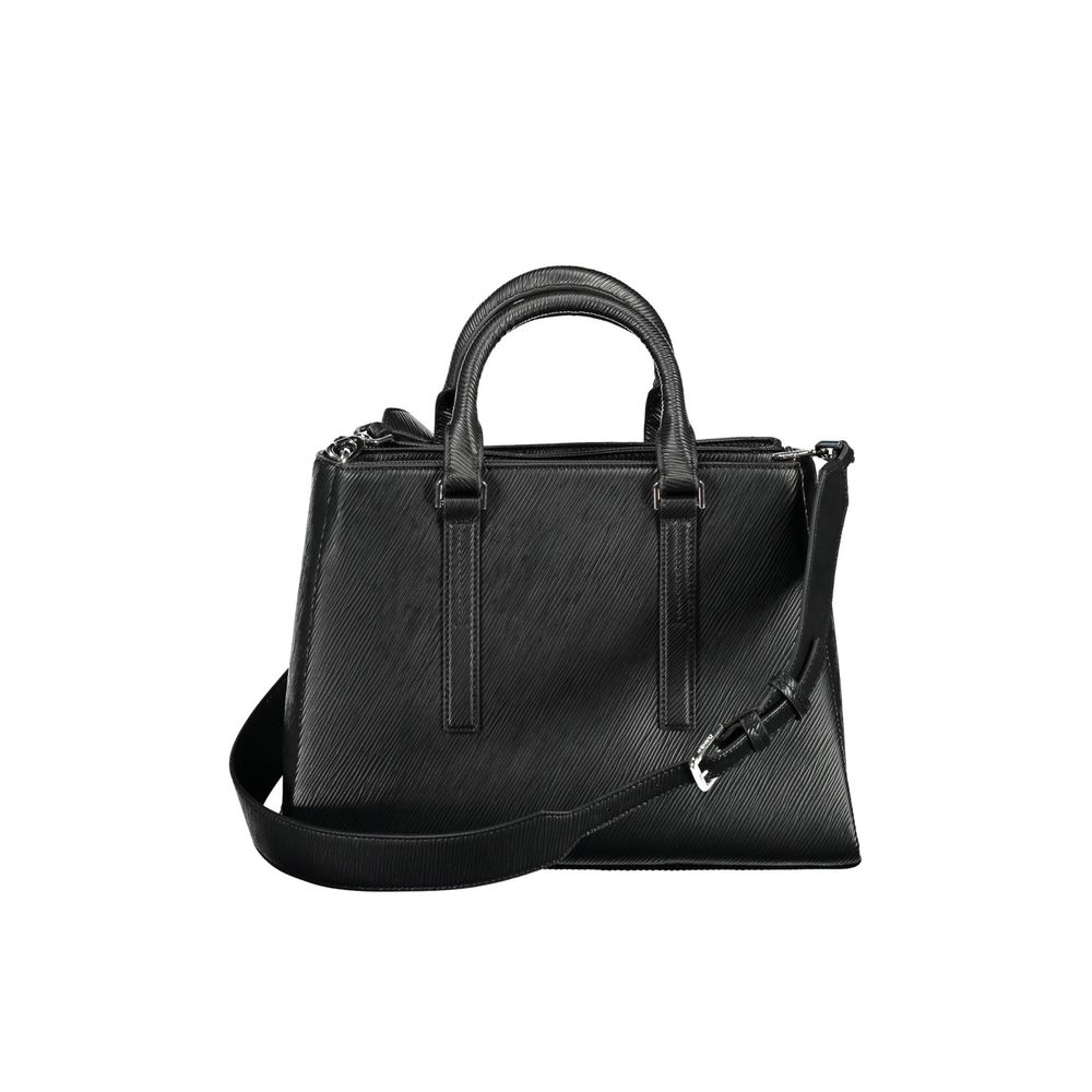 Calvin Klein Black Polyester Handbag - ACCEXO