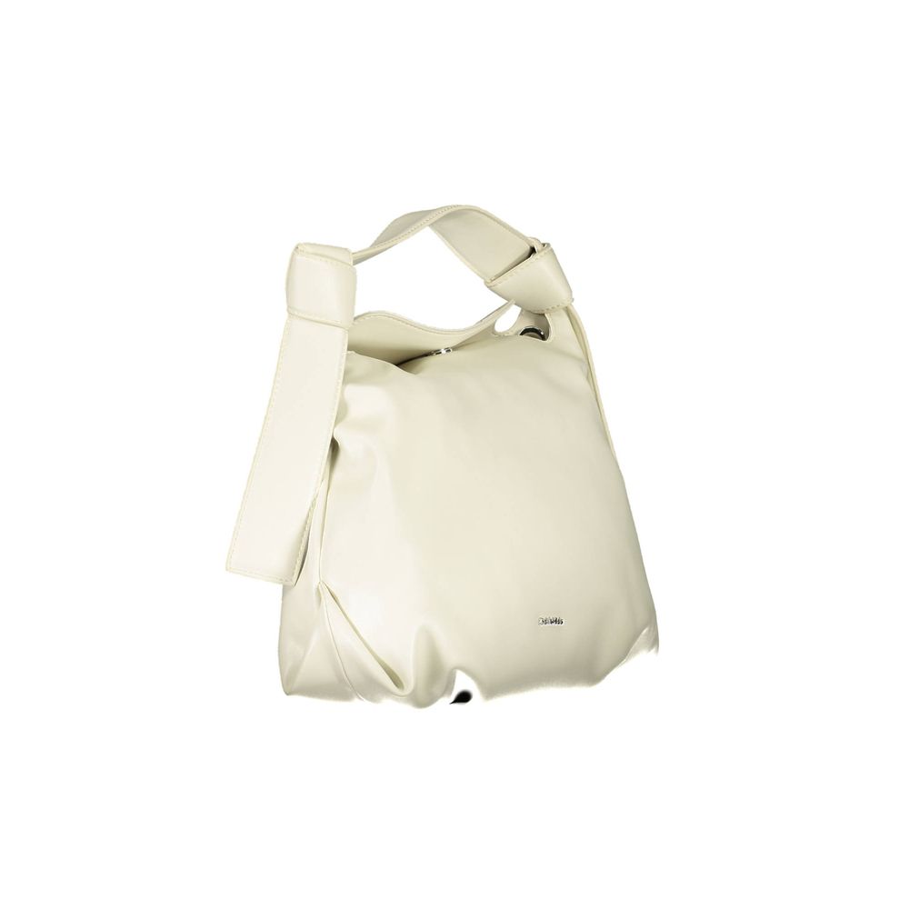 Calvin Klein Beige Polyester Handbag - ACCEXO
