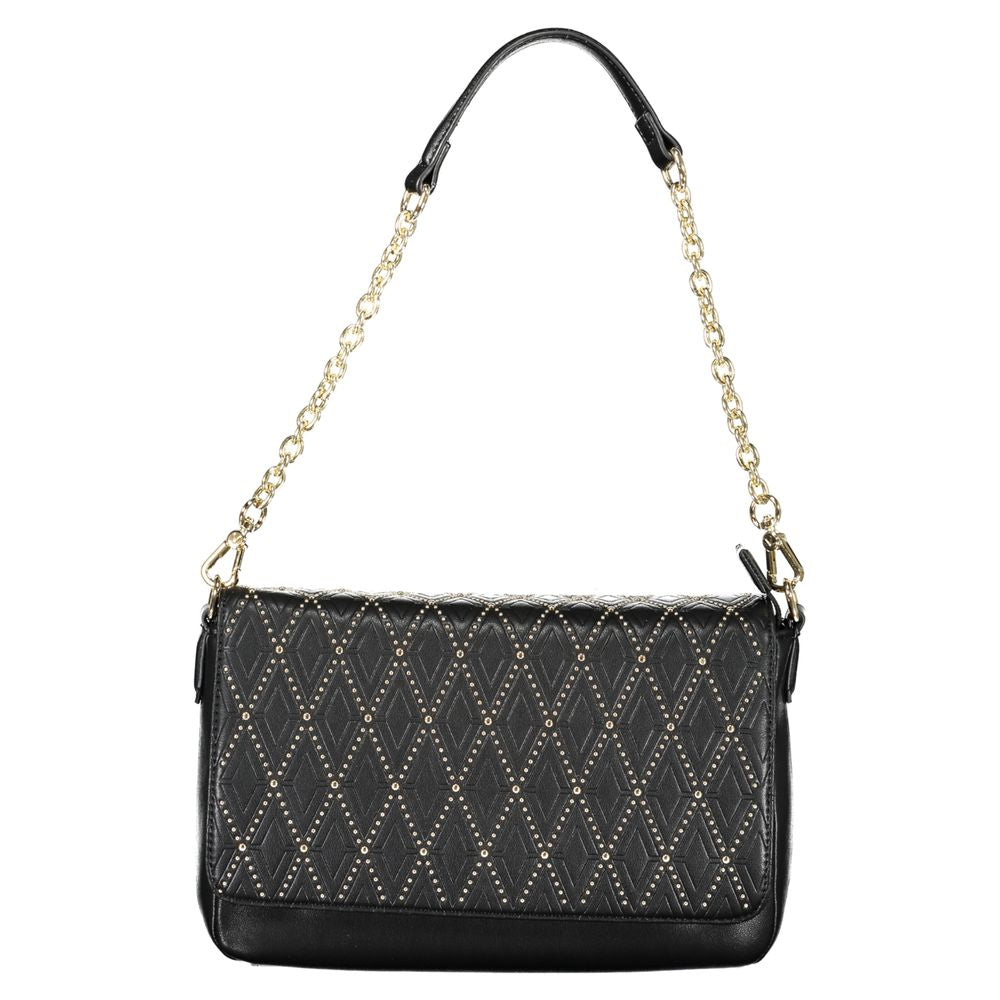 Mario Valentino Black Polyethylene Handbag - ACCEXO