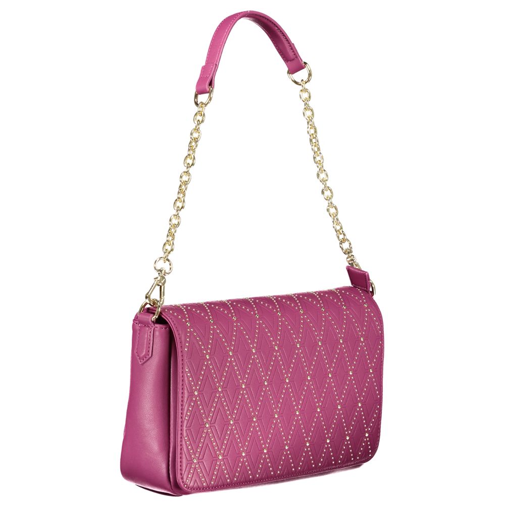 Mario Valentino Purple Polyethylene Handbag - ACCEXO