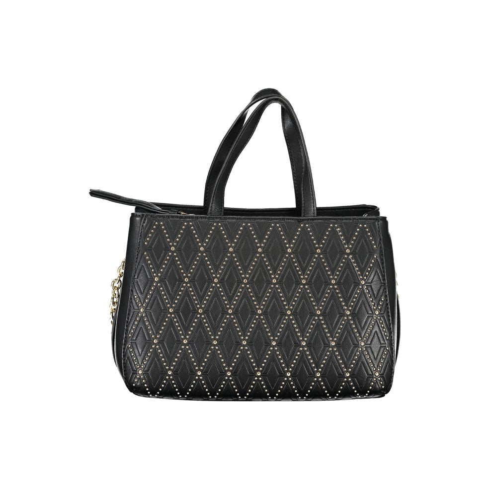 Mario Valentino Black Polyethylene Handbag - ACCEXO