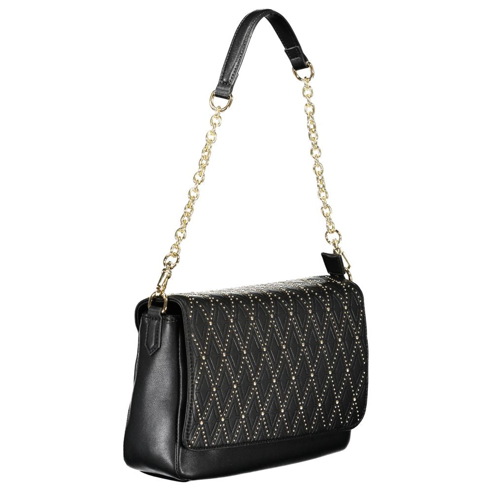 Mario Valentino Black Polyethylene Handbag - ACCEXO