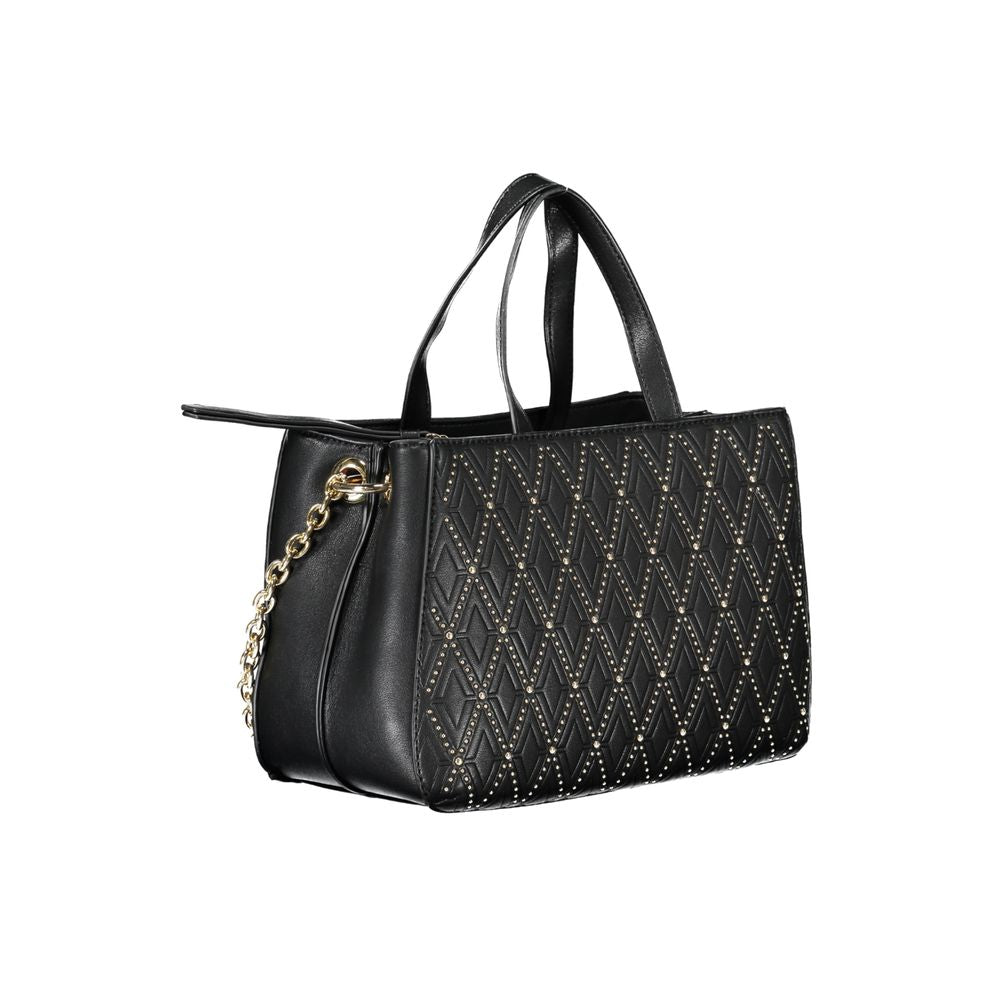 Mario Valentino Black Polyethylene Handbag - ACCEXO