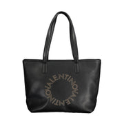 Mario Valentino Black Polyethylene Handbag - ACCEXO