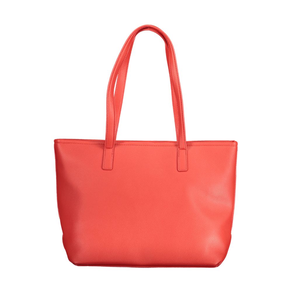 Mario Valentino Red Polyethylene Handbag - ACCEXO