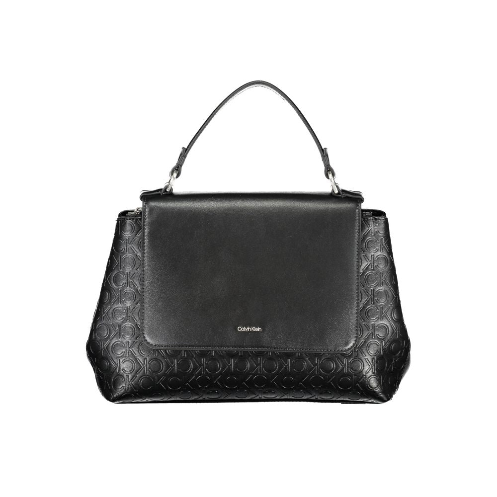 Calvin Klein Black Polyester Handbag - ACCEXO