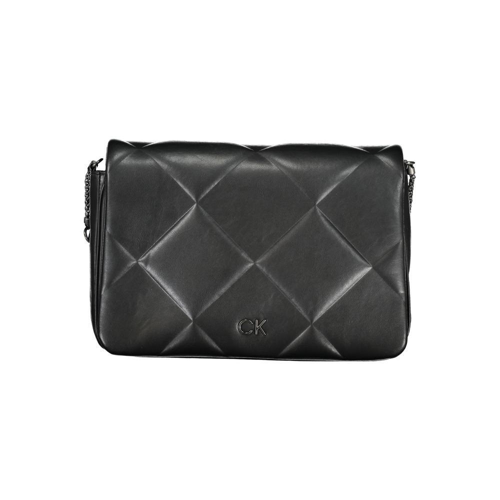 Calvin Klein Black Polyester Handbag - ACCEXO