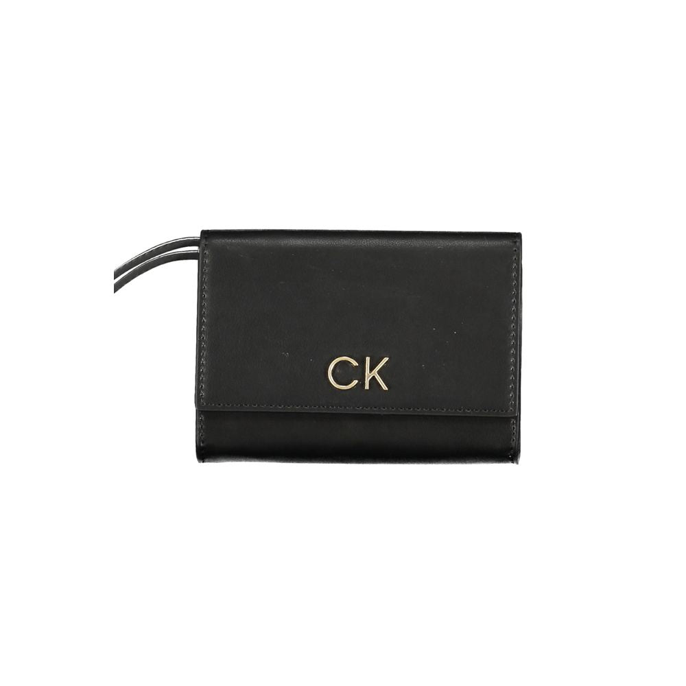 Calvin Klein Black Polyester Wallet - ACCEXO