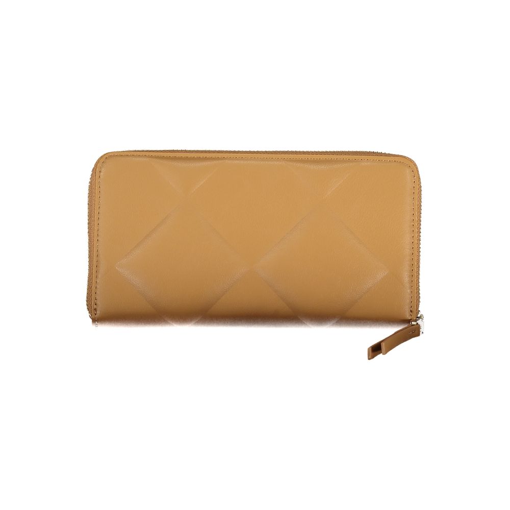 Calvin Klein Brown Polyester Wallet - ACCEXO