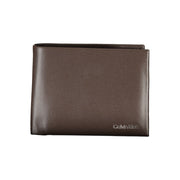 Calvin Klein Brown Leather Wallet - ACCEXO