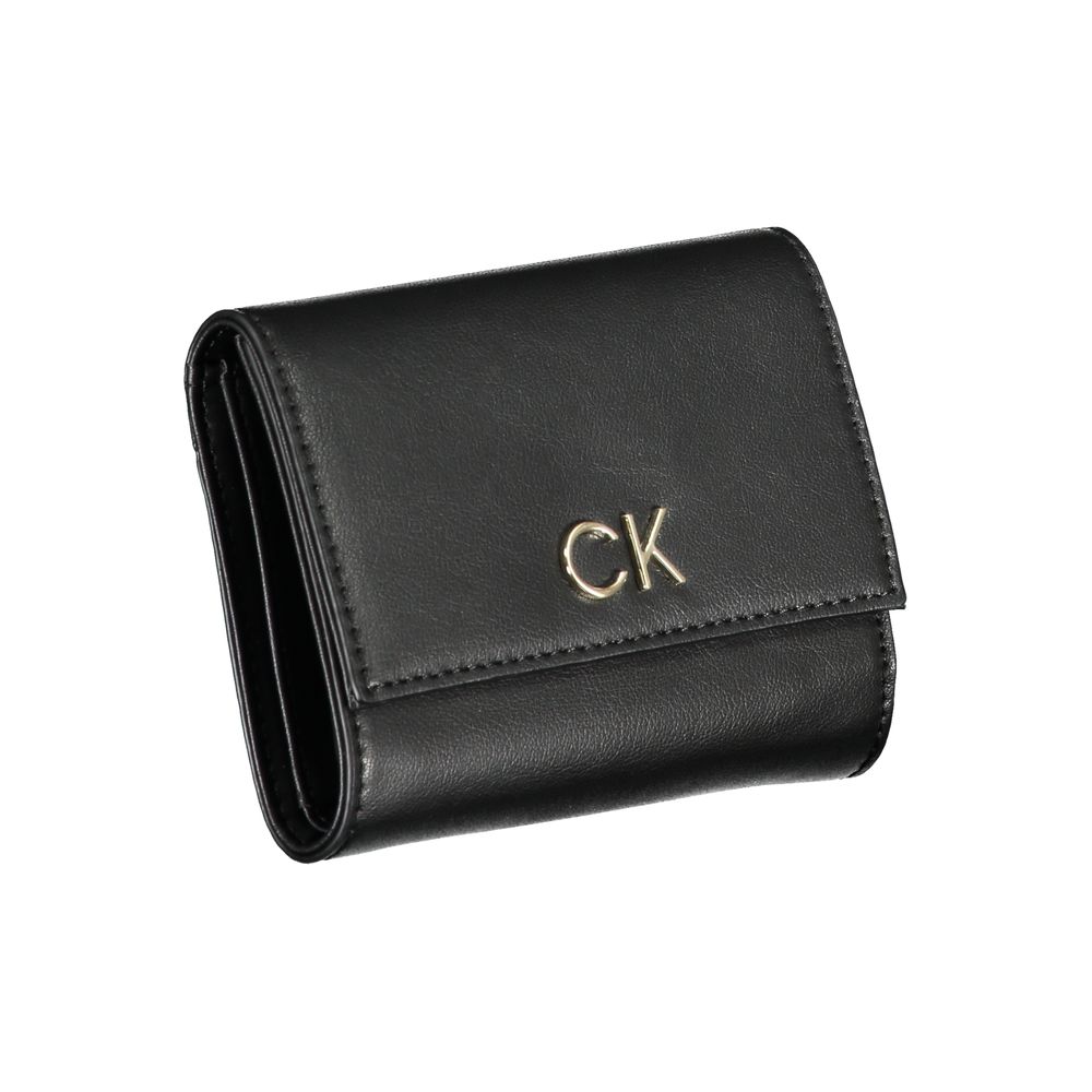 Calvin Klein Black Polyester Wallet - ACCEXO