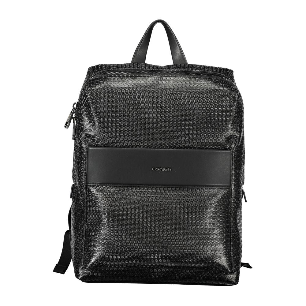 Calvin Klein Nero Polyester Men's Backpack Main image