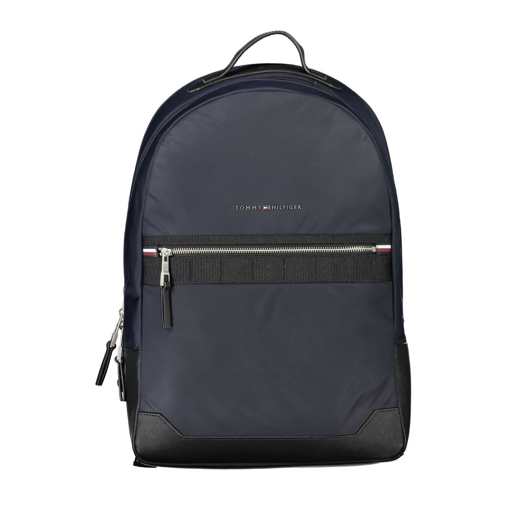 Tommy Hilfiger Blue Polyester Men Backpack Main image
