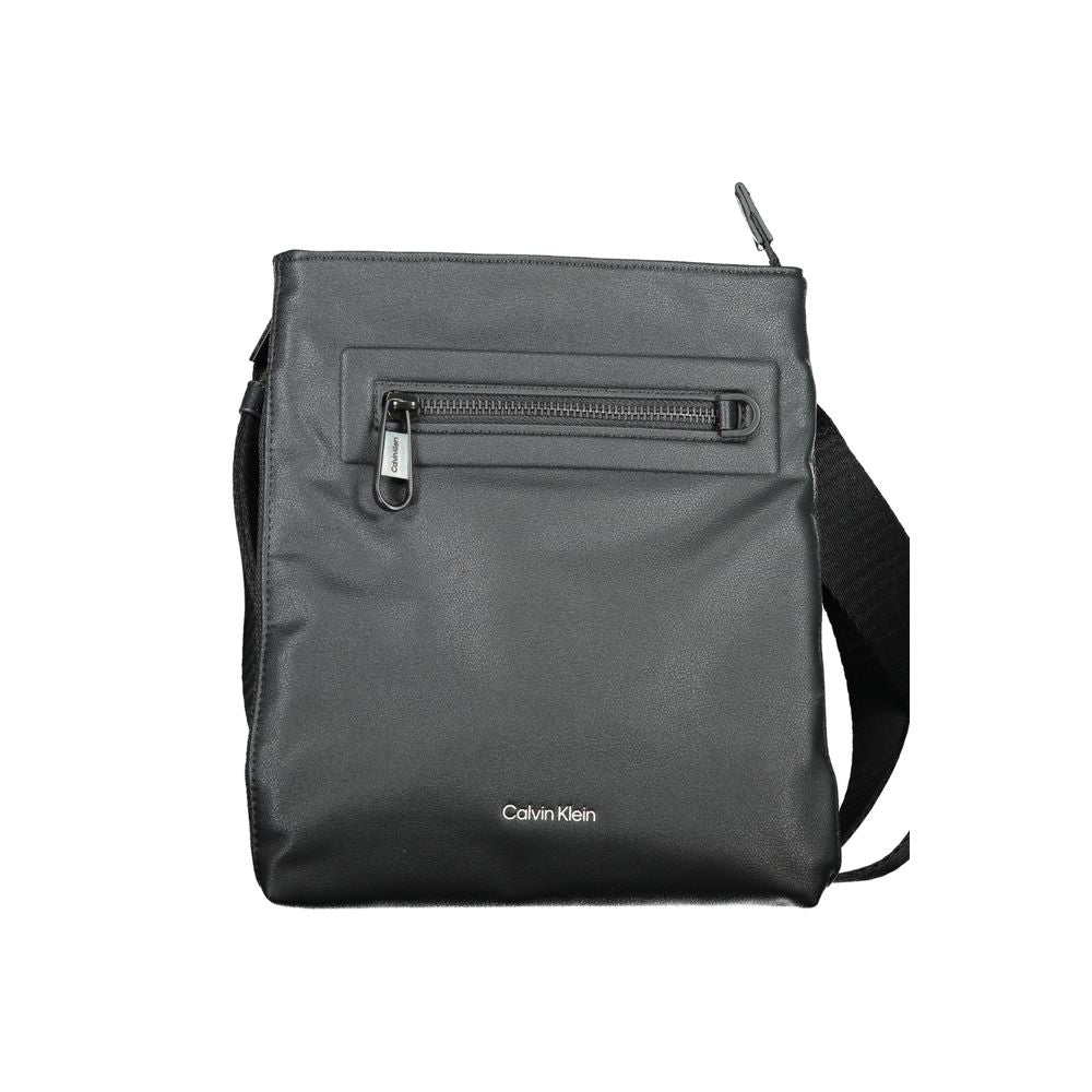 Calvin Klein Black Polyester Men's Shoulder Bag Main image